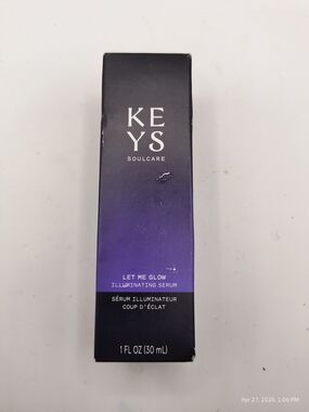 ❤️KEYS  SoulCare Let Me Glow Illuminating Serum Bronze Aura 1 Floz Sealed